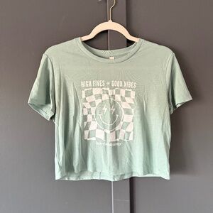 Burn Boot Camp Crop Tee